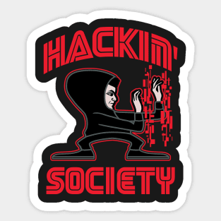 Hackin' society Sticker
